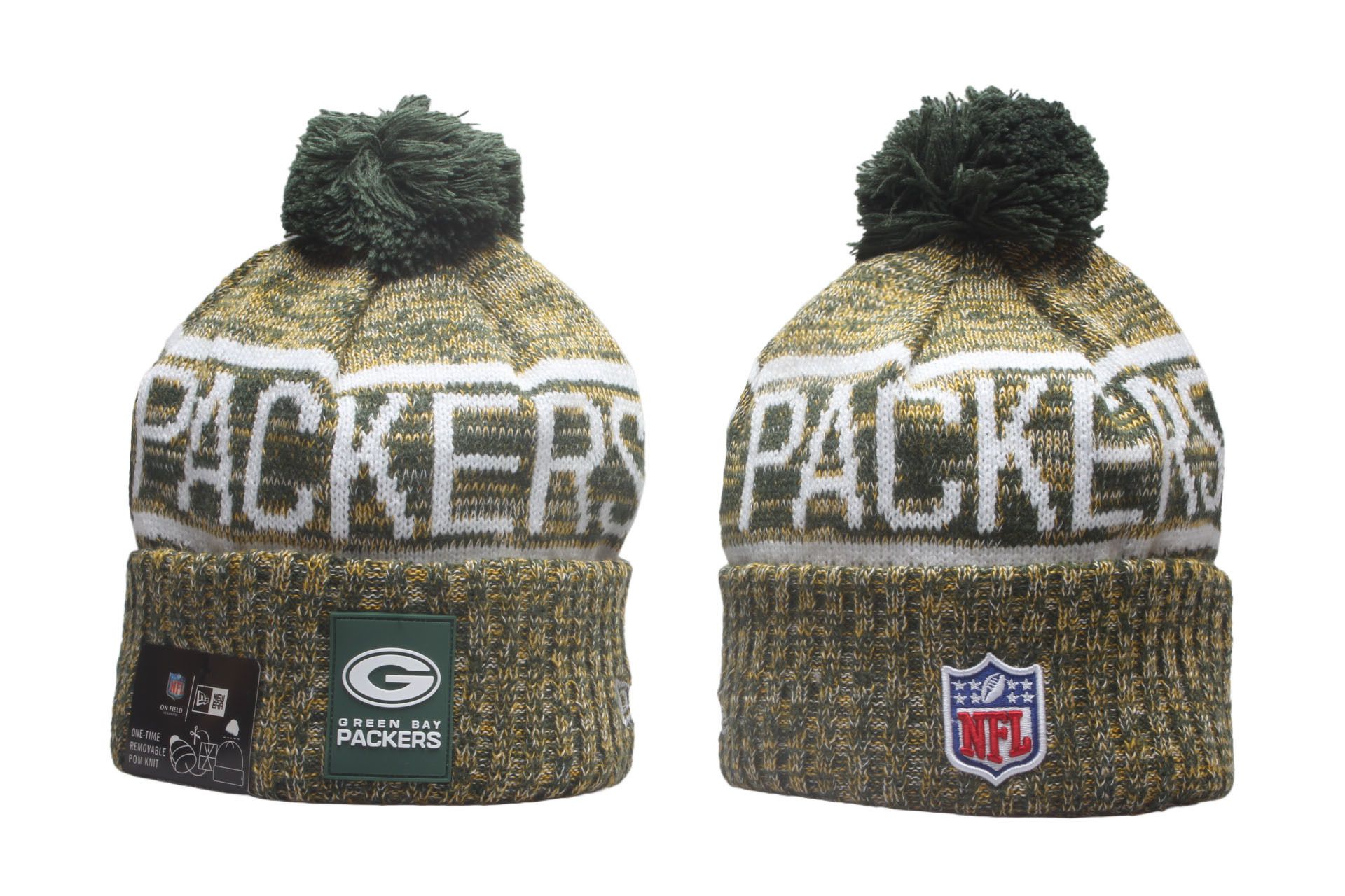 2025 NFL Green Bay Packers Hat beanie style 011->->Sports Caps